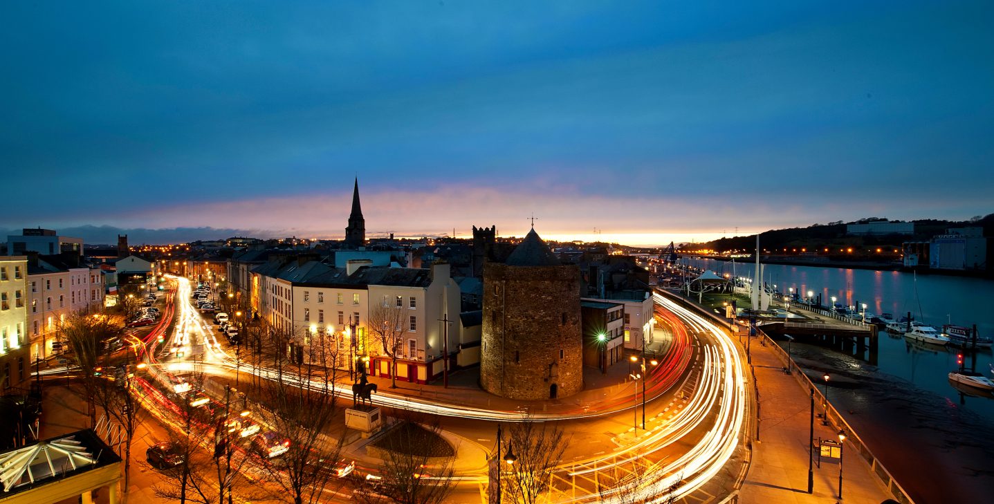 Waterford, Waterford City at Night