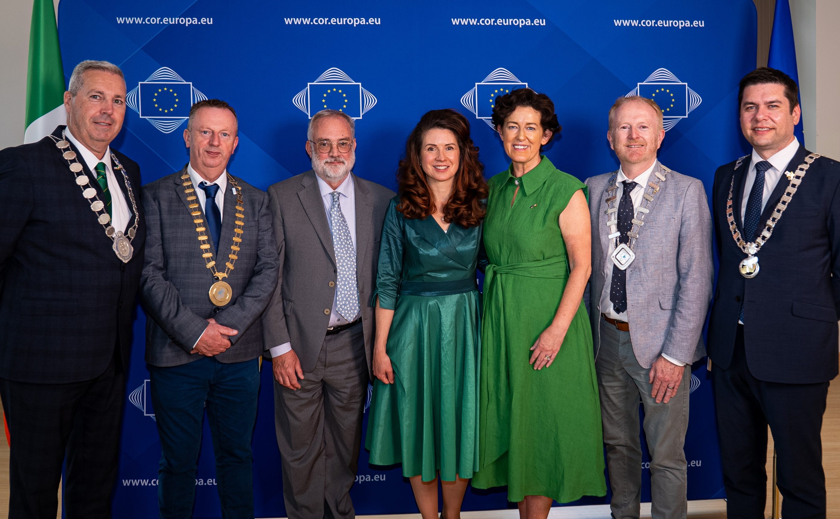 Cathaoirligh, Ambassadors and Presidents at Committee of Regions Showcase